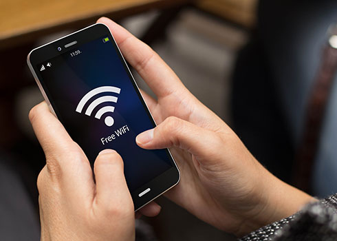 All buildings are equipped with wifi services