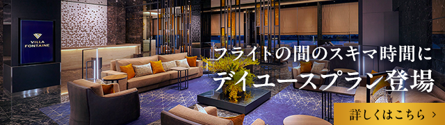 Day use plan now available for the time between flights